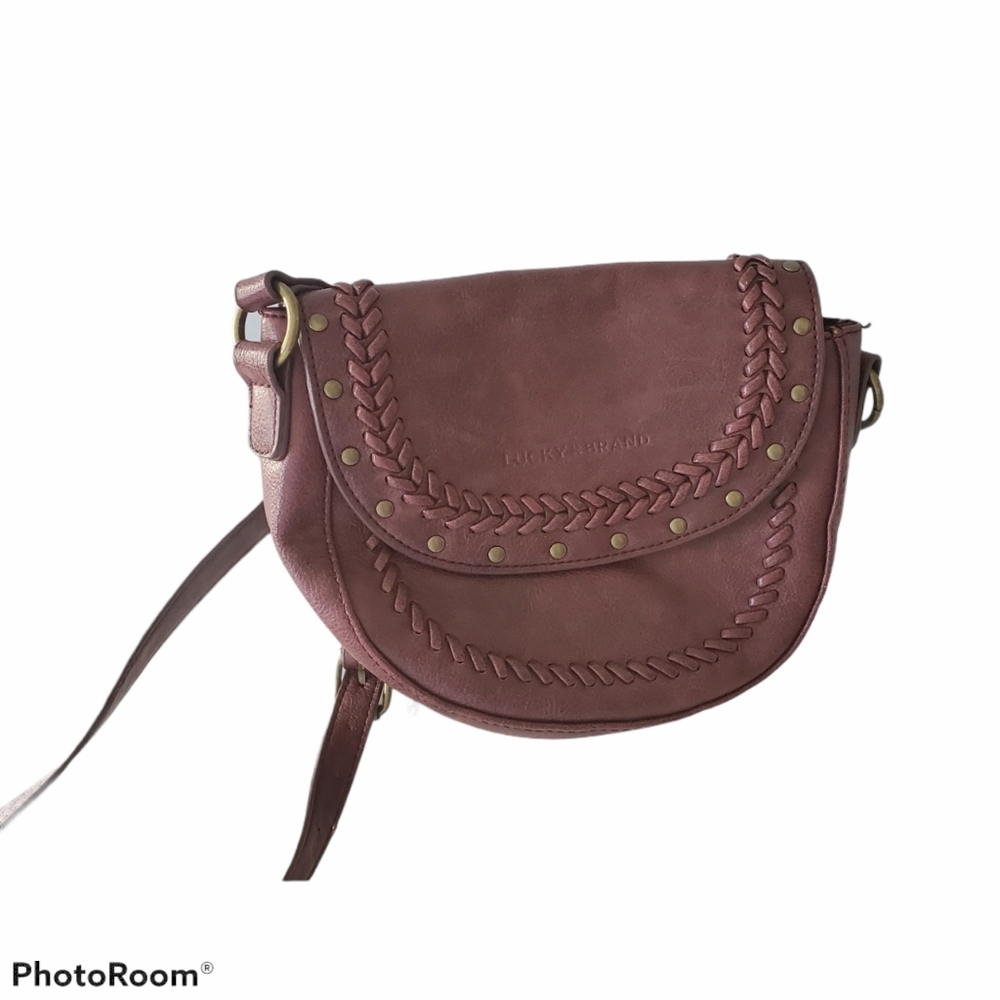 Lucky Brand Faux Leather Crossbody Purse